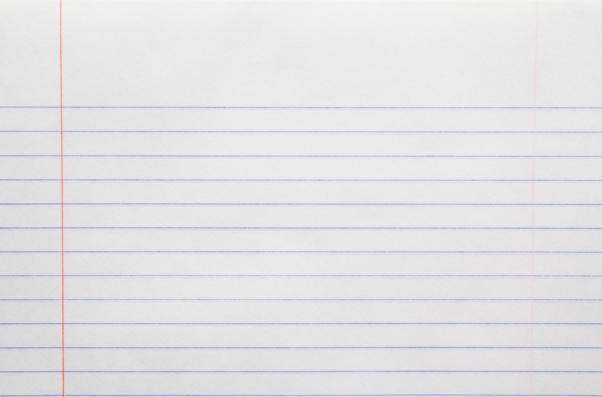 Notebook Paper Background